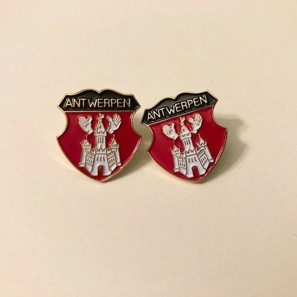 Vintage Assorted Pins  Carnival Liberty Antwerpen Norweigian Cruise - Picture 2 of 13